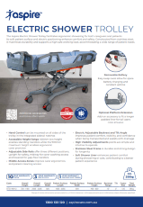 Aspire Electric Shower Trolley Flyer