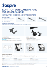 Aspire Sun Canopy and Wind Rain Shield User Guide