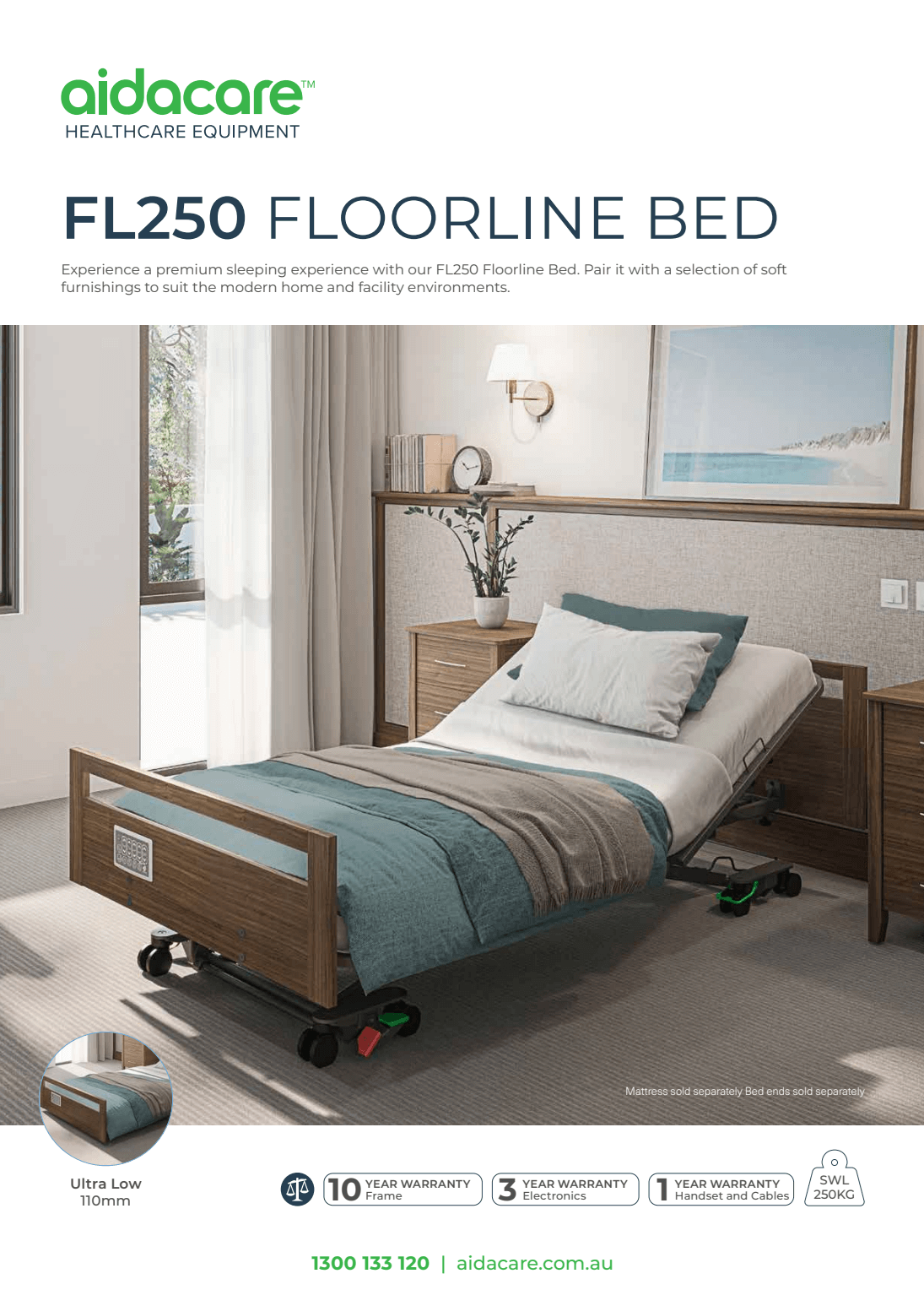 FL250 Floorline Bed Flyer