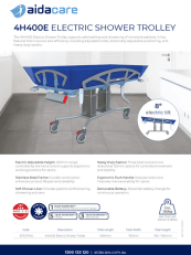 4H400E Electric Shower Trolley Flyer