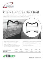 Affinity Grab Handle & Bed Rail Flyer