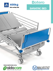 Malvestio Botero Bariatric Ward Bed Brochure