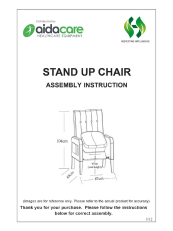 Stand Up Day Chair User Manual